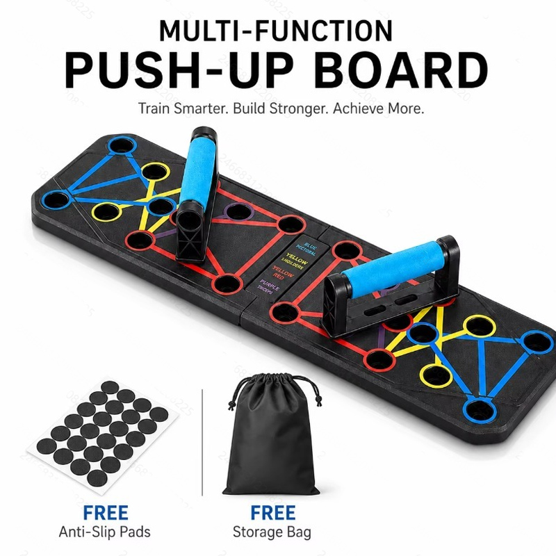 Home Gym Equipment Set - 15-in-1 Foldable Dumbbell Set, Suitable for