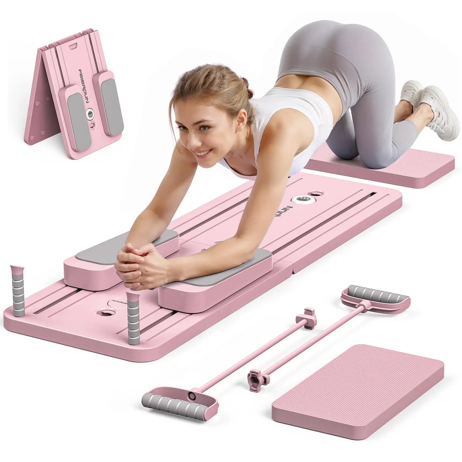 Foldable Pilates Board Multifu - Home Gym Yoga 评论和价格