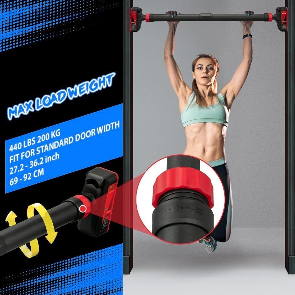 Pull Up Bar for Doorway, Frame - Home Gym Yoga 评论和价格