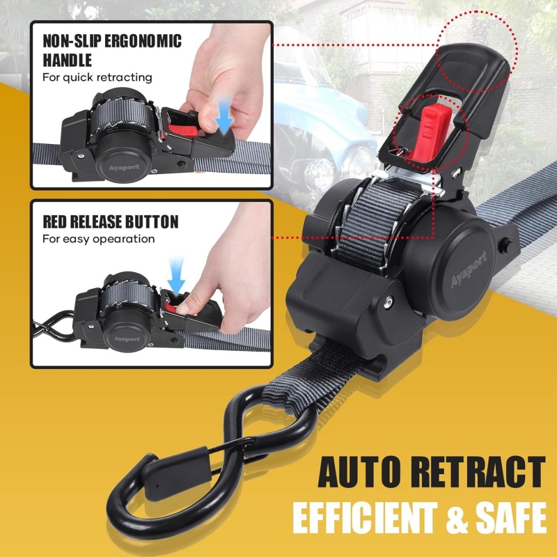 2-pack of heavy-duty ratchet s - Battle Rope Heavy 评论和价格