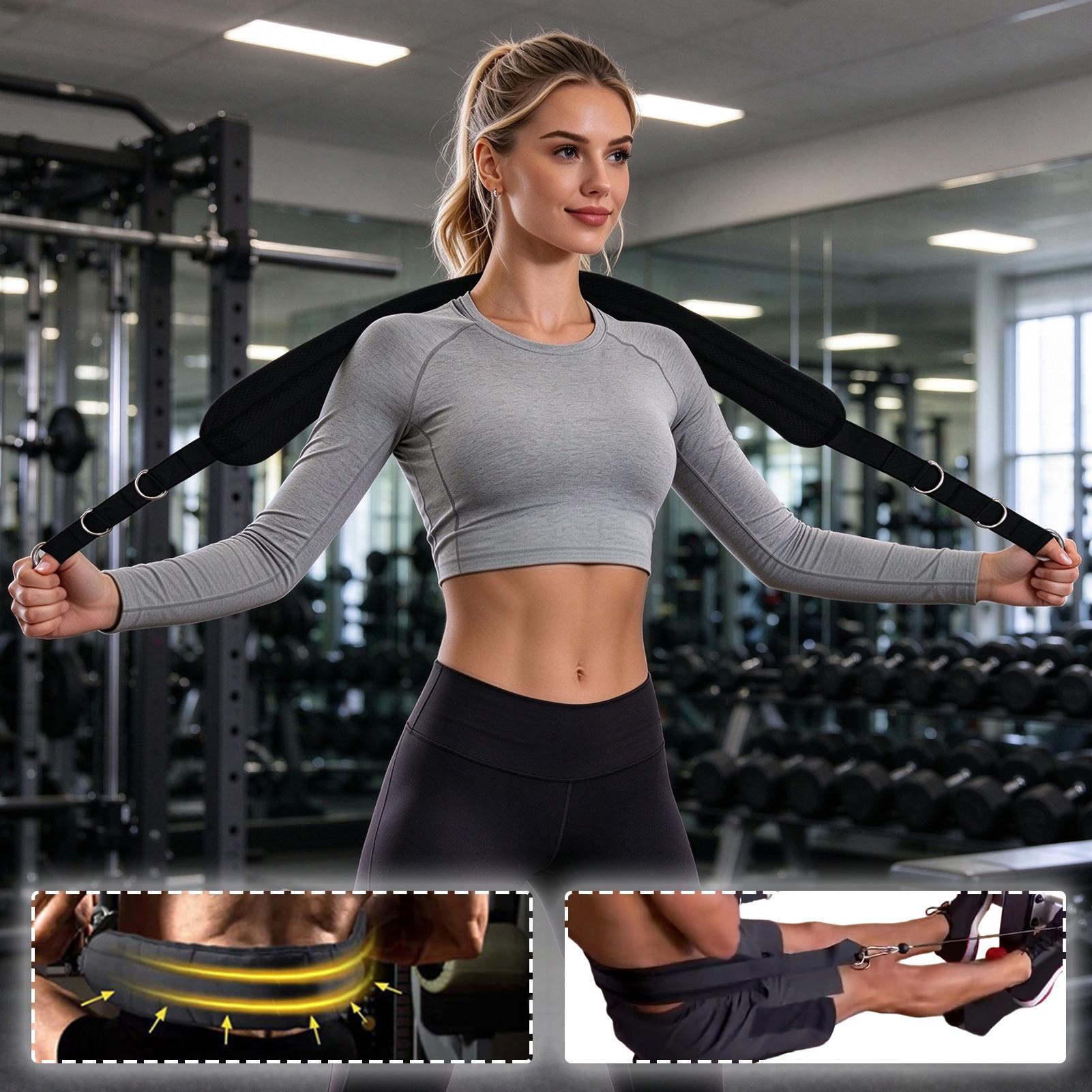Leg Press Rowing Strap Adjusta - Leg Home Gym Workout 评论和价格