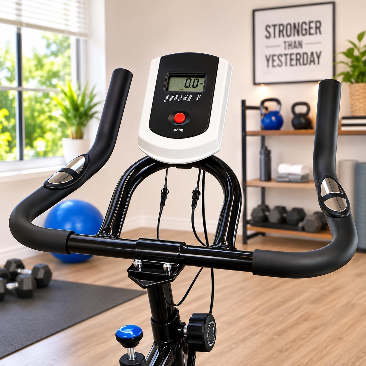 Stationary Exercise Bicycle In - Home Gym Routine 评论和价格