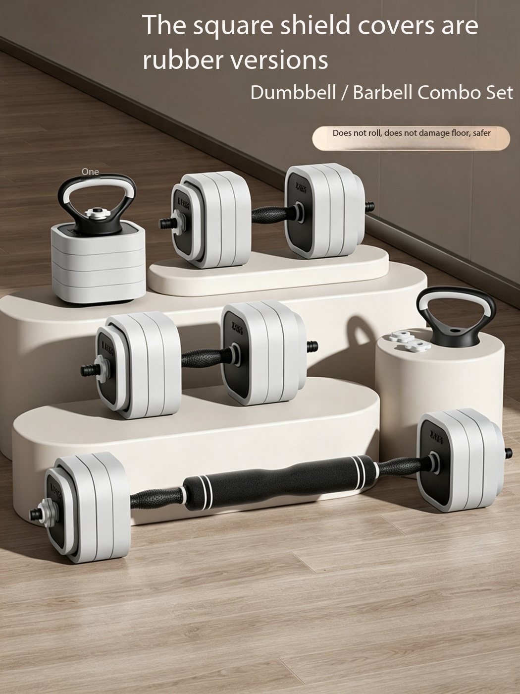 Adjustable 4 in 1 Home Gym Fit - Home Gym Equipment Set 评论和价格