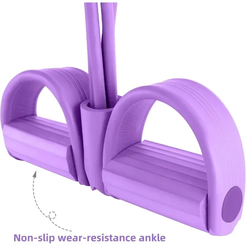 6 Level Resistance Bands Set w - Home Gym Equipment Set 评论和价格